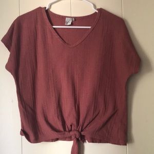 Mauve crop top